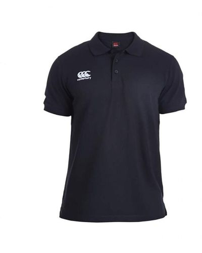 Canterbury Waimak Polo Shirt (zwart) - Blauw