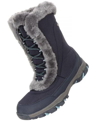 Mountain Warehouse Ladies Ohio Snow Boots () - Blue