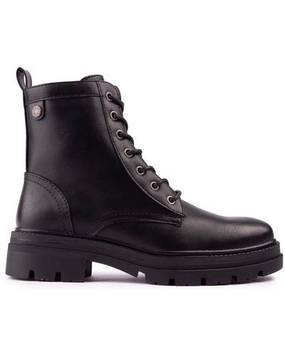 Refresh Cleated Boots - Black