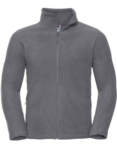 Russell Full Zip Outdoor Fleece Jacket (Convoy) - Grey