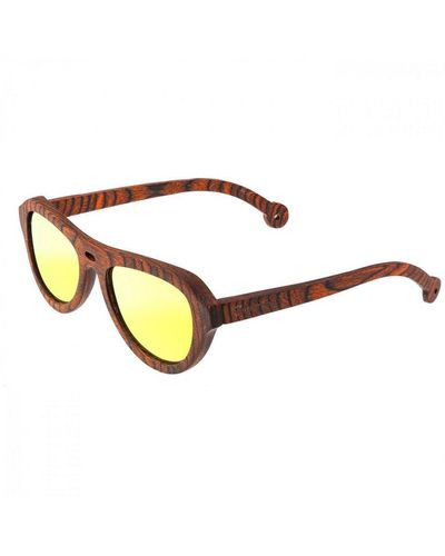 Spectrum Stroud Wood Polarized Sunglasses - Metallic