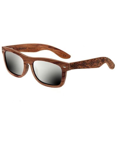 Earth Wood Maya Polarized Sunglasses - Brown
