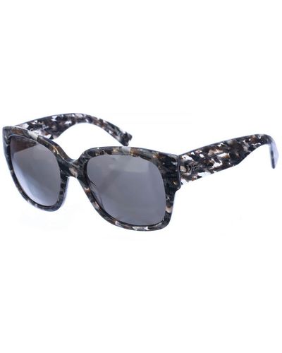 Dior Flanelle Oval-Shaped Acetate Sunglasses - Blue