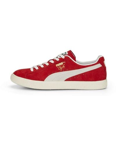 PUMA Clyde Og Trainers - Red