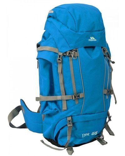 Trespass Trek 66 Backpack/Rucksack (66 Litres) - Blue
