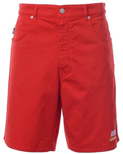 Love Moschino Shorts Spandex - Red