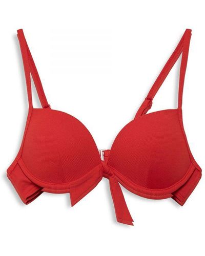 Esprit Beach Voorgevormde Beugel Bikinitop Rood