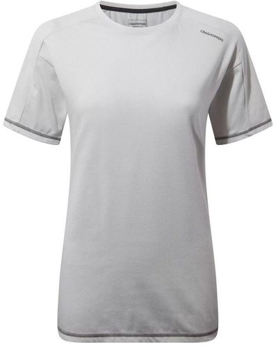 Craghoppers Ladies Dynamic T-Shirt (Lunar) - Grey
