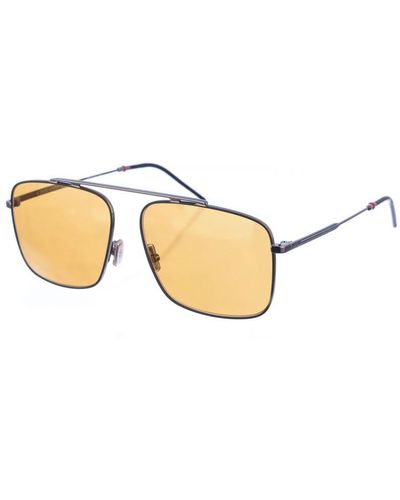 Dior Square-Shaped Metal Sunglasses 0220S - Metallic