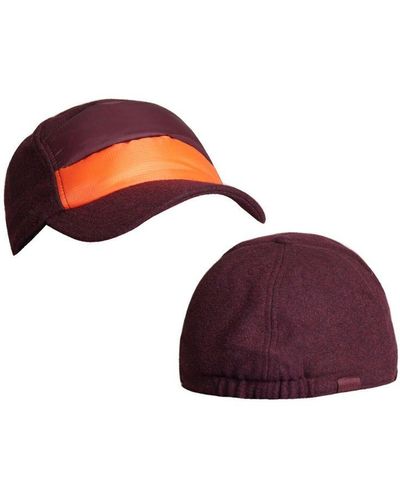 PUMA X Rihanna Fenty Puffer Cap Hat Burgundy 021659 02 A161d Textile - Red