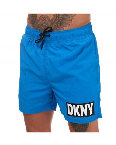 DKNY Kos Zwemshort Voor , Blauw