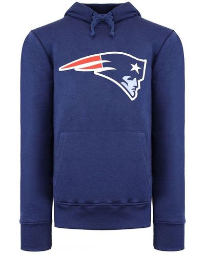 Fanatics Us Sports New England Patriots Hoodie Textile - Blue