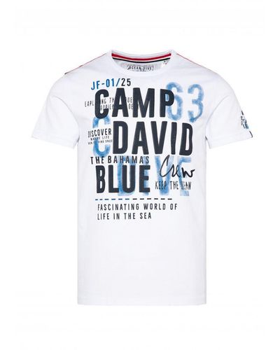 toonhoogte kast Dankbaar Camp David-T-shirts voor heren | Online sale met kortingen tot 36% | Lyst NL