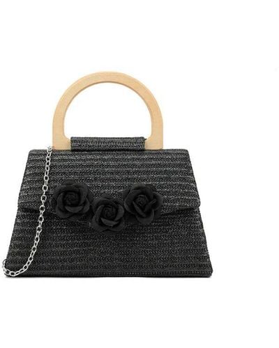 Where's That From Wheres 'Ratana' Small Cross Shoulder Bag - Black