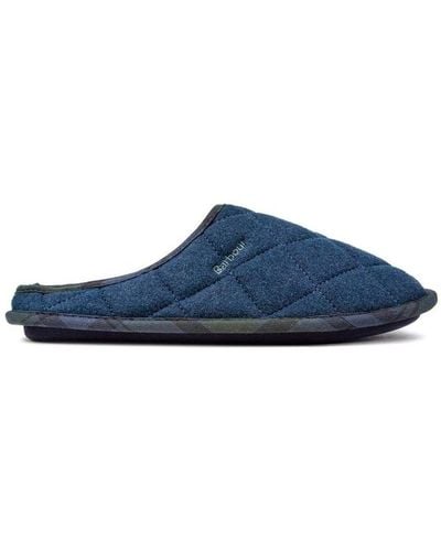 Barbour Swinburne Slippers Textile - Blue