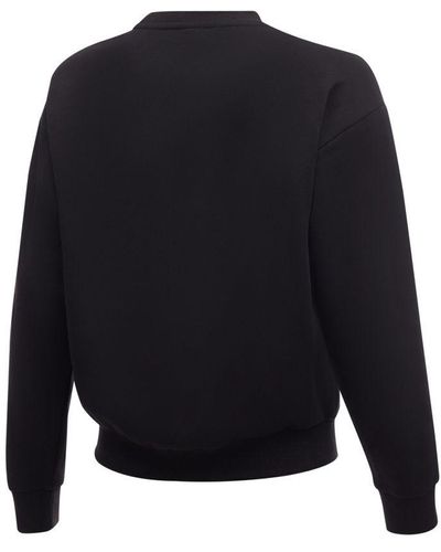 PUMA Essentials Full Length Crew Neck Sweatshirt Cotton - Black