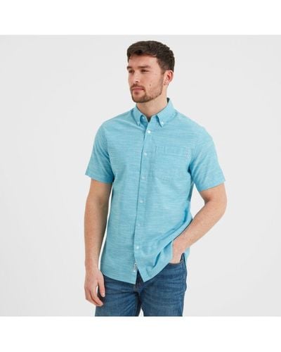 TOG24 Dwaine Short Sleeve Shirt Aqua - Blue