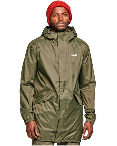 Peter Storm Parka-In-A-Pack - Green