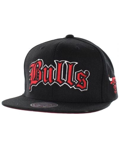 Mitchell & Ness Chicago Bulls Cap Wool - Black