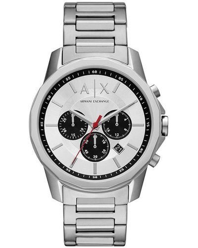 Armani Exchange Banks Watch Ax1742 Stainless Steel (Archived) - Grey