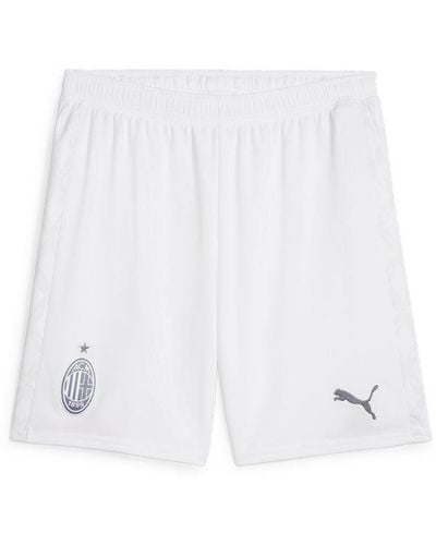 PUMA Ac Milan Football Shorts - White