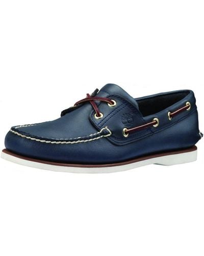 Timberland Earthkeepers Classic Boat Shoe Leather - Blue
