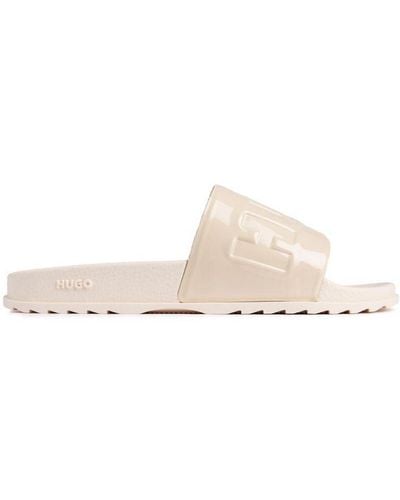 HUGO Match Sandals - White