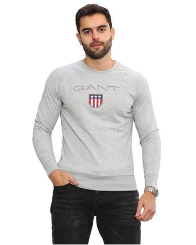 GANT Pullover Sweatshirt - Grey
