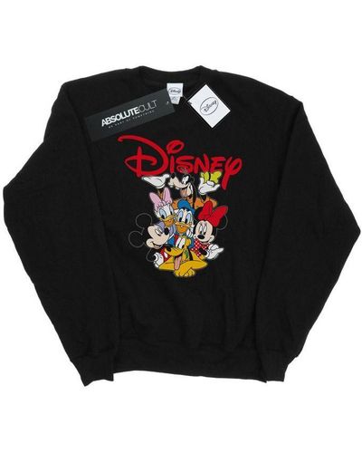 Disney Mickey Mouse Crew Sweatshirt () - Black