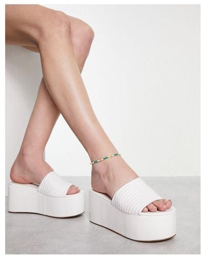 SIMMI London Saanvi Flatform Sandals - White
