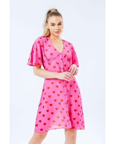 Hype Pink Heart Dress