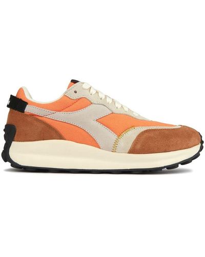 Diadora Race Suede Trainers - Pink