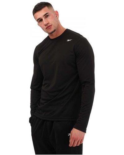 Reebok Training Tech Long Sleeve T-Shirt - Black