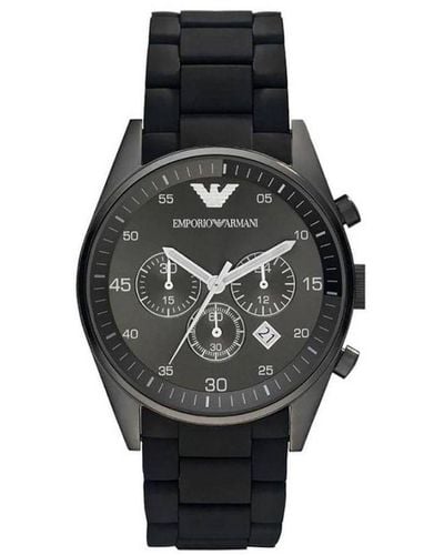 Emporio Armani Chronograaf Horloge Ar5889 - Grijs