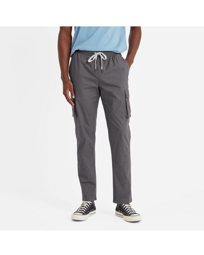 TOG24 Silas Trousers Thunder Grey Cotton - Blue