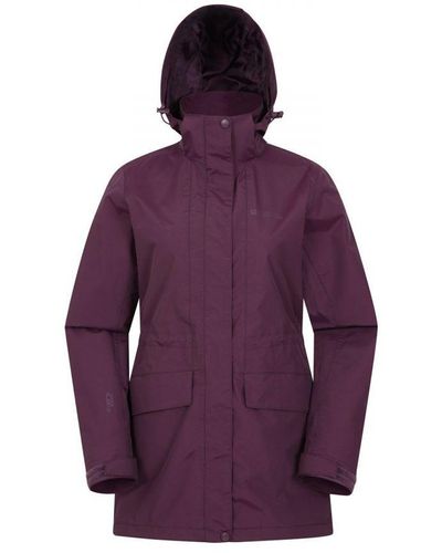 Mountain Warehouse Glacial Extreme Waterproof Jacket - Purple