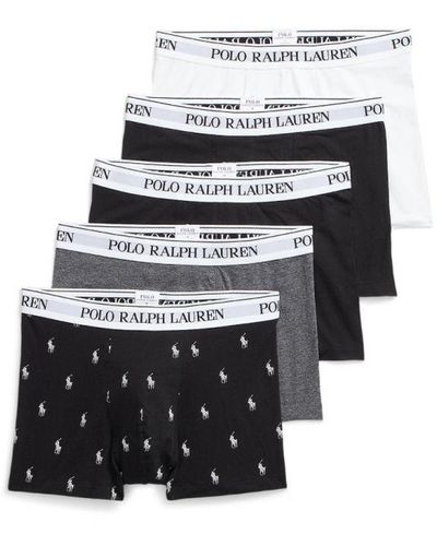 Polo Ralph Lauren 5 Pack Of Classic Underpants - White