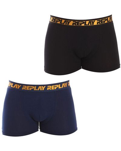 Replay Pack-2 Boxers I101237 - Blue