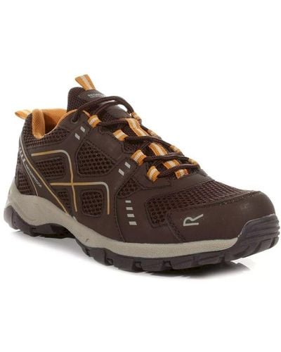 Regatta Vendeavour Waterproof Walking Shoes (Peat/ Cumin) - Brown