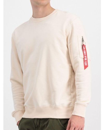 Alpha Industries Usn Blood Chit Sweater Green for Men | Lyst UK