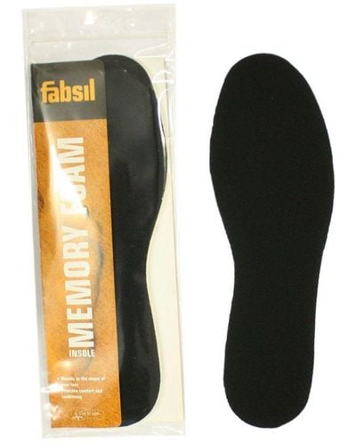 Wynsors Memory Foam Insoles Cut To Size Textile - Black