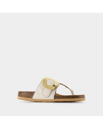 See By Chloé Chany Fussbett Mules - White