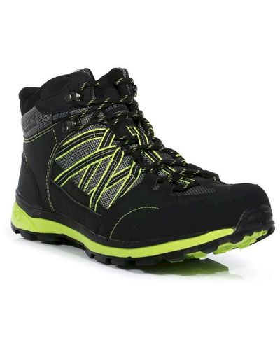 Regatta Samaris Mid Ii Hiking Boots (/Electric Lime) - Green