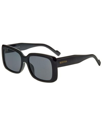 Bertha Wendy Polarized Sunglasses - Black