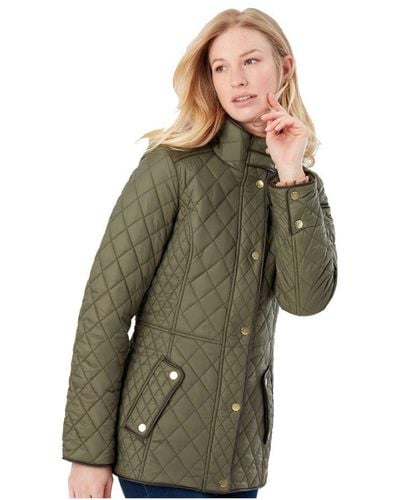 Joules Newdale Quilted Jacket - Green
