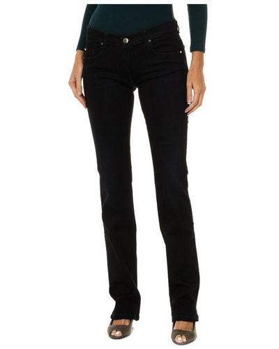 Armani Long Trousers Jeans Cotton - Black