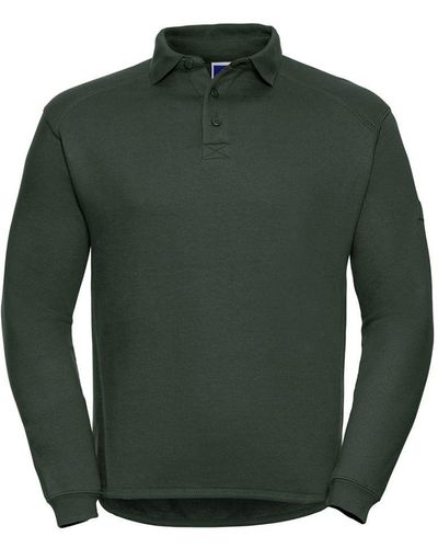 Russell Europe Heavy Duty Collar Sweatshirt (Bottle) - Green