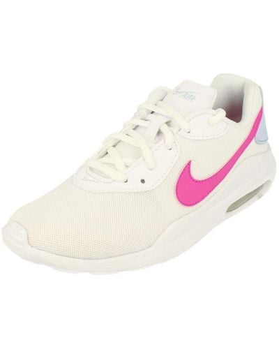 Nike Air Max Oketo Es1 White Trainers - Pink