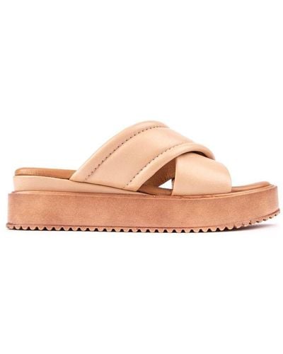 Sole Nova Flatform Sandals - Pink