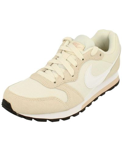 Nike Md Runner 2 Grey Trainers - Natural